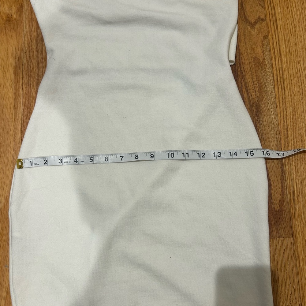 Zara White Halter Bodycon Mini Dress - Picture 9 of 10